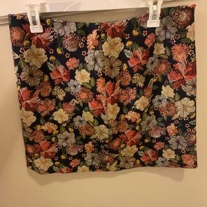 Loft embroidered skirt. NWT